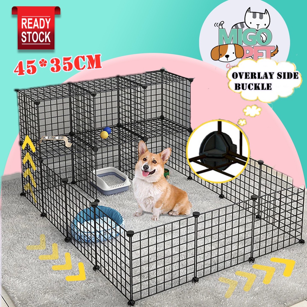 45 35cm DIY Pet Fence Dog Fence Pet Playpen Dog Playpen Crate For Puppy Cats Rabbits Dog Fence