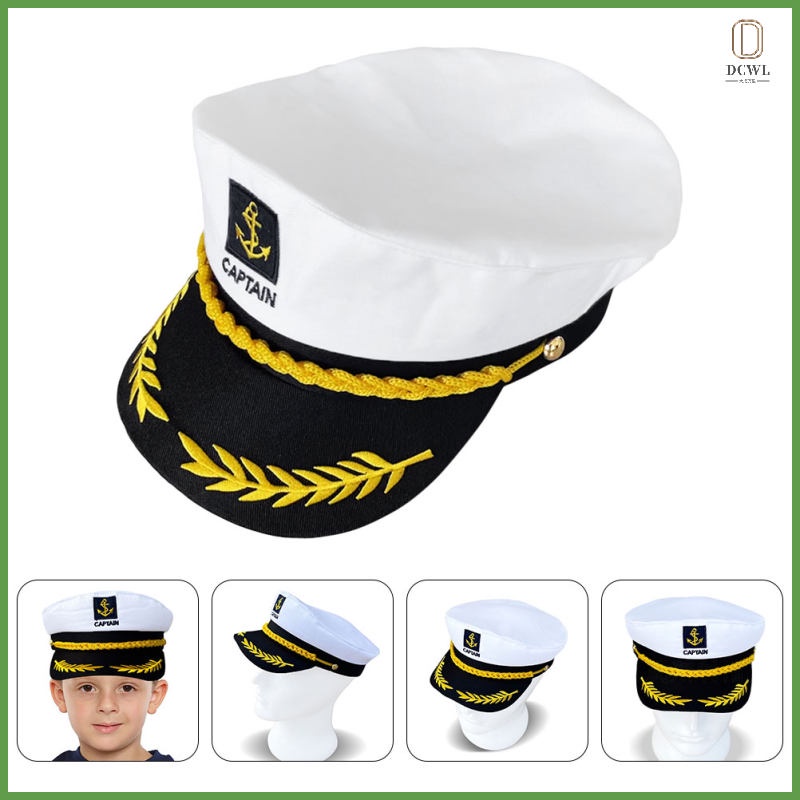 [READY STOCK] Hat Sailor Captain Child Yacht Prom Hats for Cosplay ...