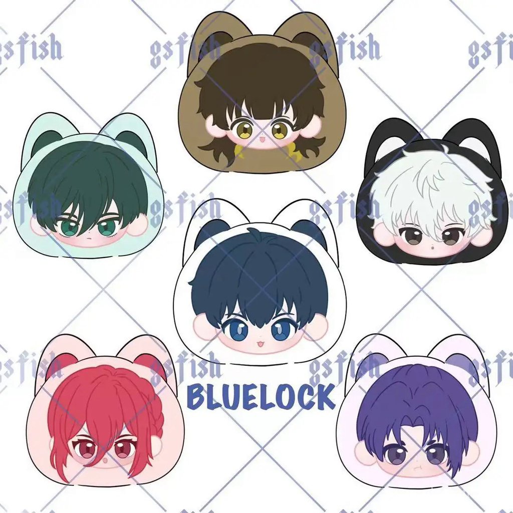 🎴 Jilijia 7 Llaveros Blue Lock Anime Acrílico | Set Personajes Yoichi/Bachira/Chigiri 【Doble Cara Y Alta Calidad Regalo Para Fans】