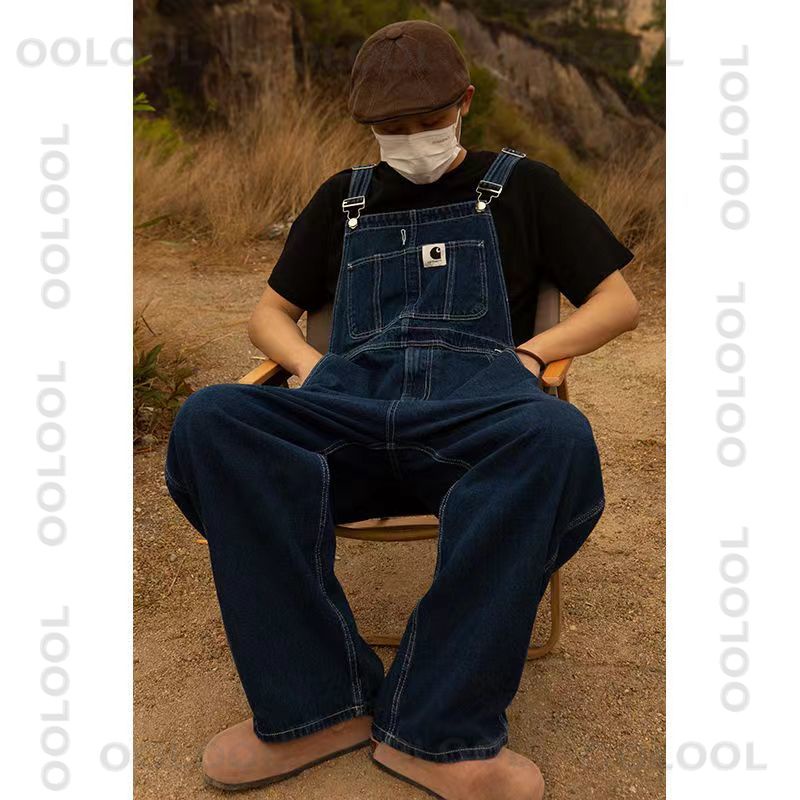 car***tt Carhart overalls jumpsuit American retro loose straight pants