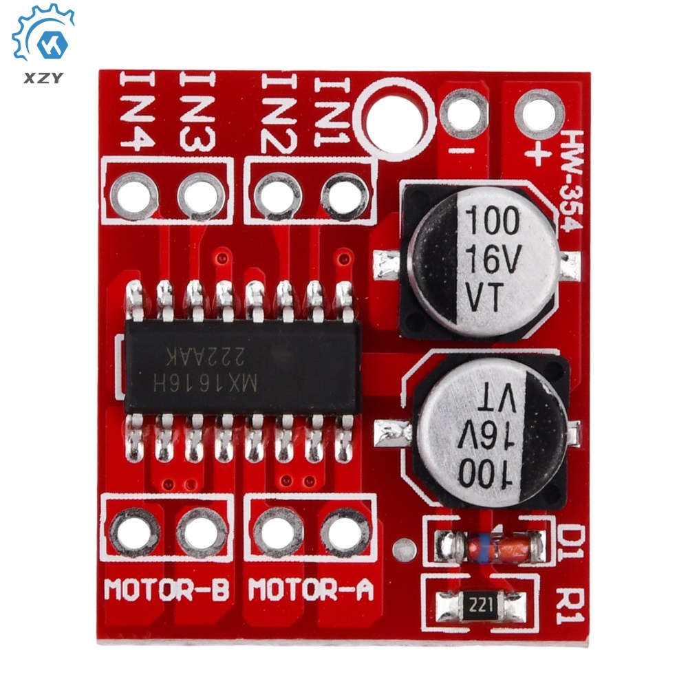 1.5A 2 Way DC Motor Driver Module Speed Dual H-Bridge Replace Stepper ...