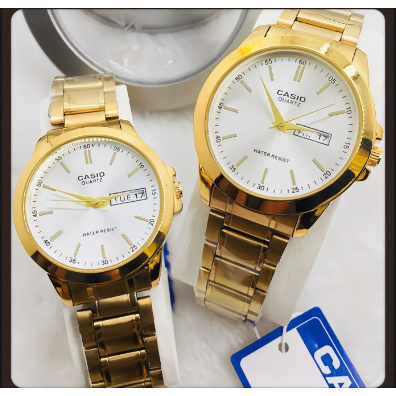 Sale Casio Automatic hand Movement Casio with Dual Calendar Display for Men Women Shopee Philippines