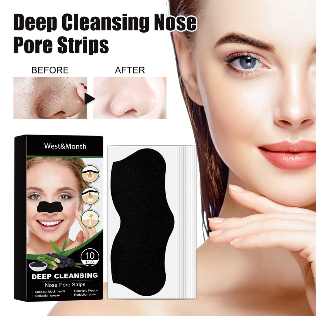 【Original Genuine】 Blackhead Stickers Deep Cleaning Nose Blackheads ...