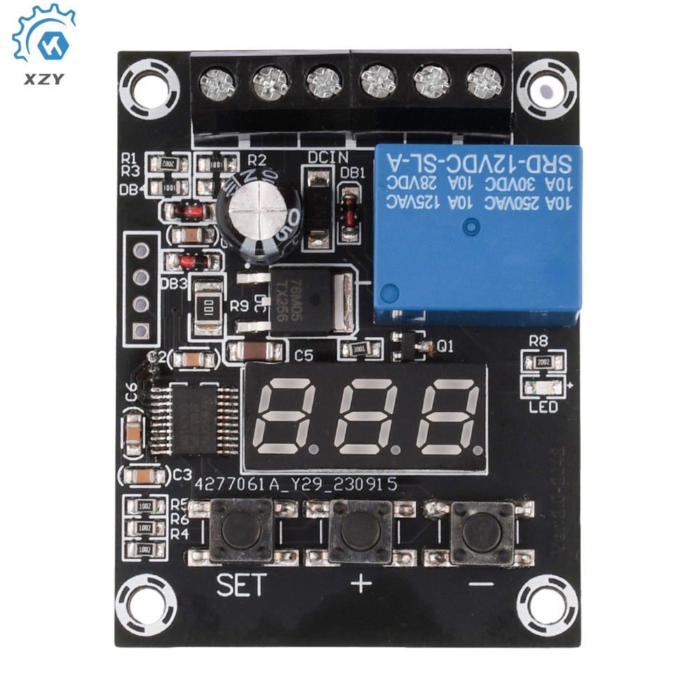 DC7-9V 12V 24V Voltage Relay Module Upper Lower Limit Detection Control ...
