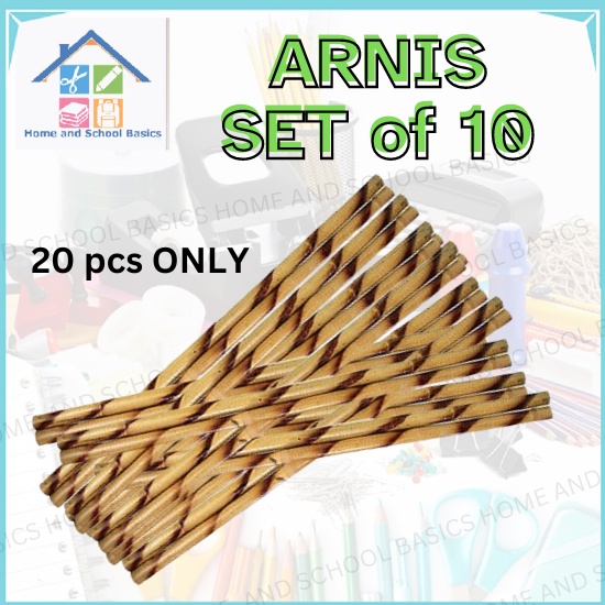 10 Pairs ARNIS STICK PER PAIR (RATTAN) - 28 INCHES LONG - 20PCS. ARNIS ...