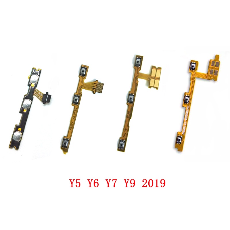 For Huawei Y5 Y6 Y7 Y9 2019 Power On Off Volume Switch Side Button Key ...