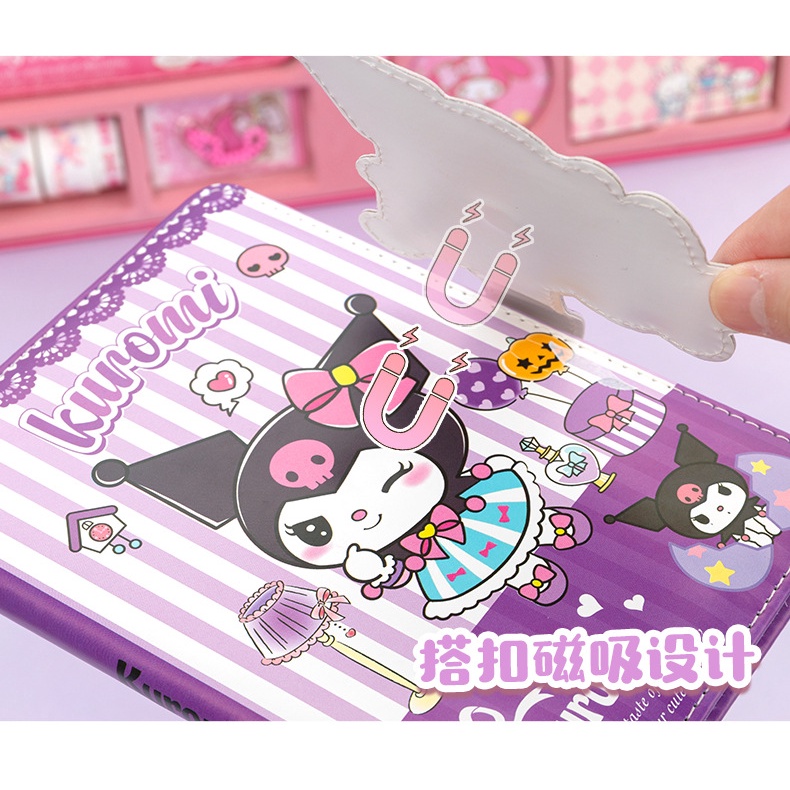[Ready Stock] Sanrio Handbook Kuromi Handbook Gift Box Set Melody Cute ...