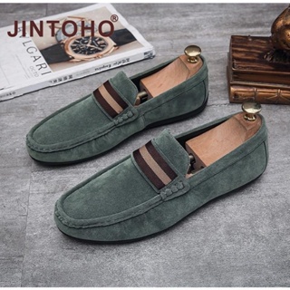 Brand Fashion Summer Style Soft Moccasins Men Loafers High Quality Leather  Shoes Men Flats Shoes Casual Gommino Driving Shoes