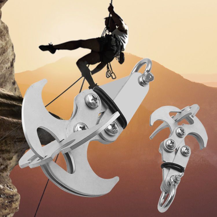 Stainless Steel Outdoor Climbing Hook Rock Climbing Heavy Claw Flying ...