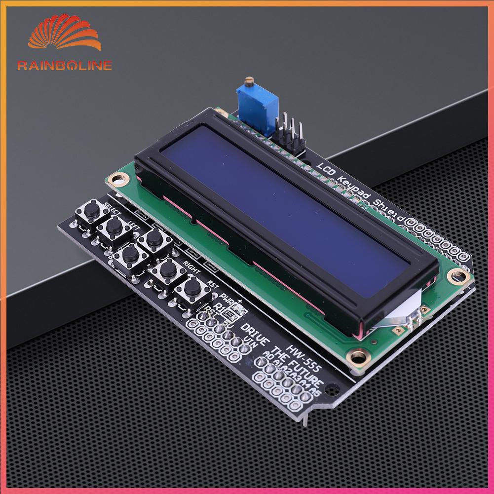 Rain LCD1602 Expansion Shield Board 16x2 Character 5V for Arduino ...