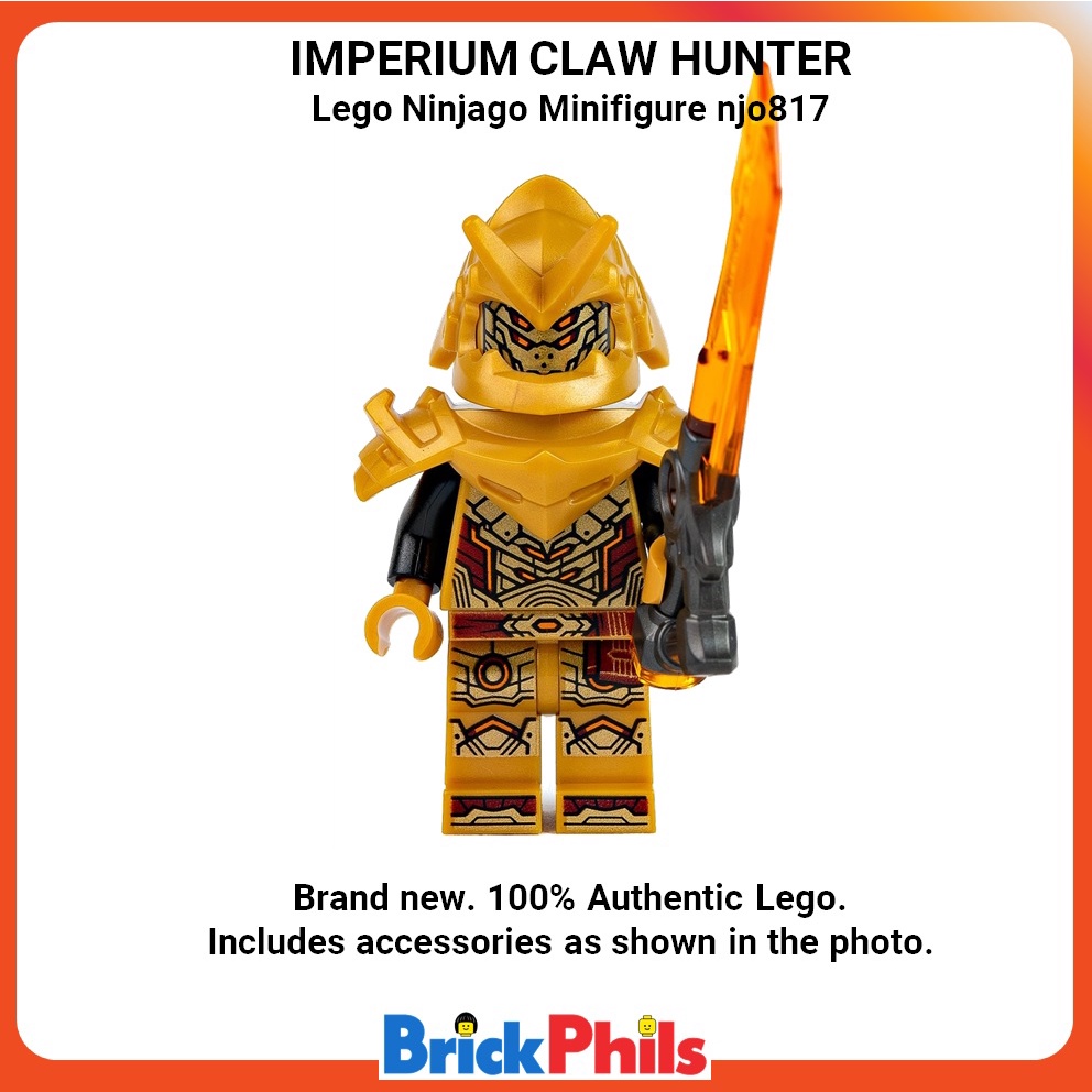 Lego Ninjago Minifigure njo817 Imperium Claw Hunter | Shopee Philippines