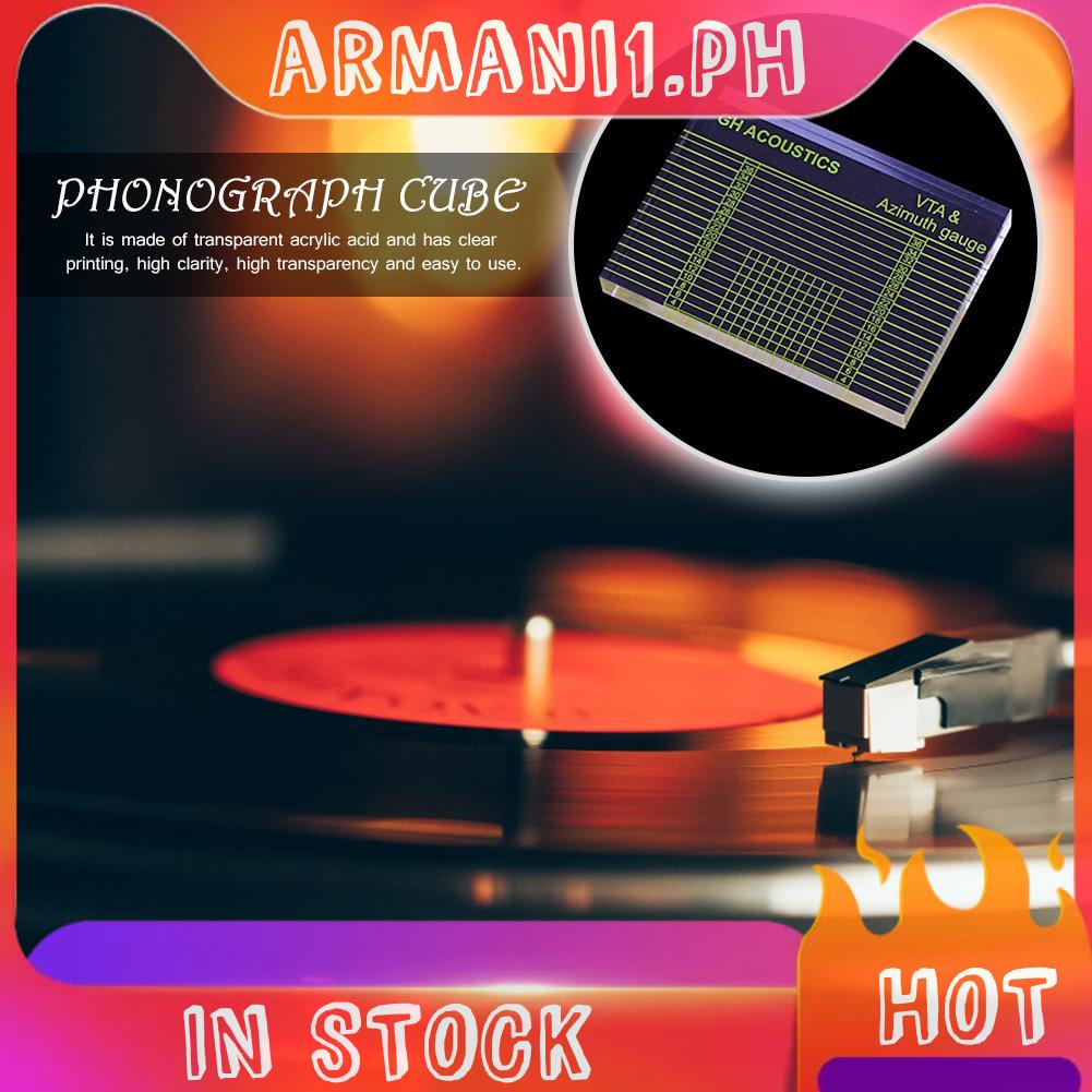 VTA Cartridge Azimuth Alignment Ruler for Vinyl Record Player Turntable