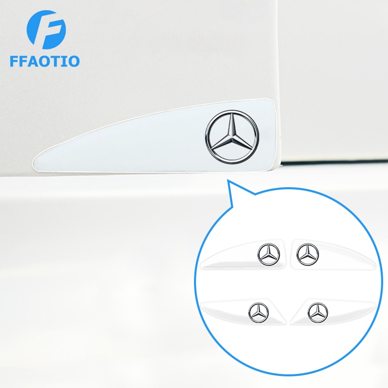 FFAOTIO Car Door Corner Protector Cover Car Accessories For Mercedes