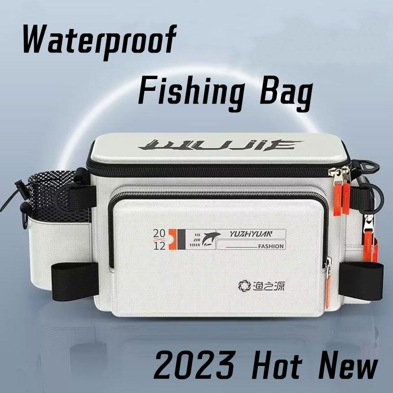 New Fishing Tackle Bag Nylon Large Capacity Multi Purpose Shoulder