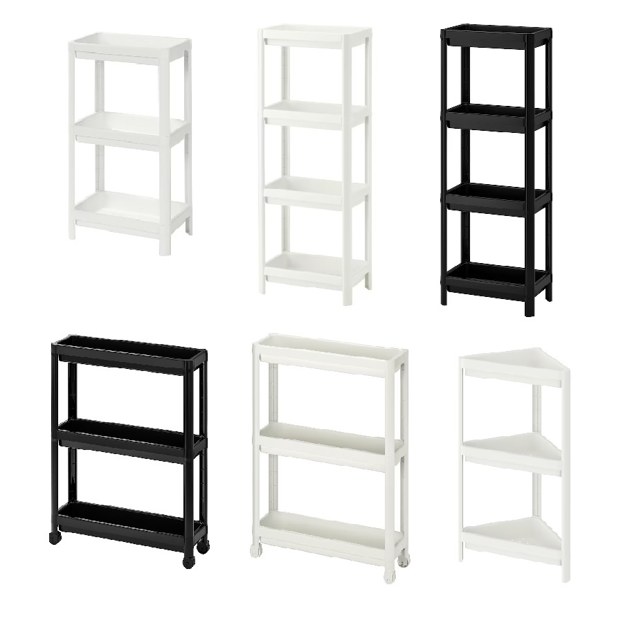 Home Transition Ikea VESKEN Plastic Shelf Unit Shopee Philippines