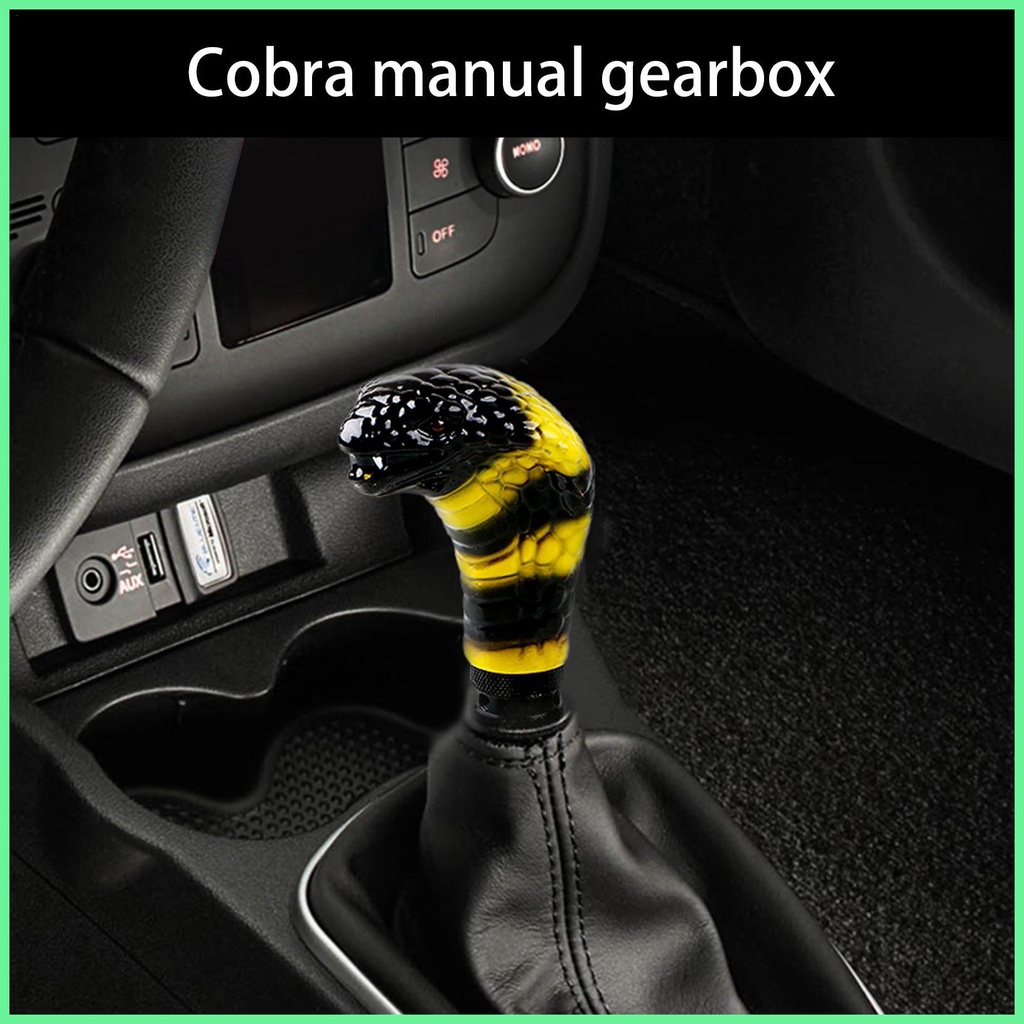 Resin Shift Knob Resin Manual Shifter Knob for Car Snake Shape Shift