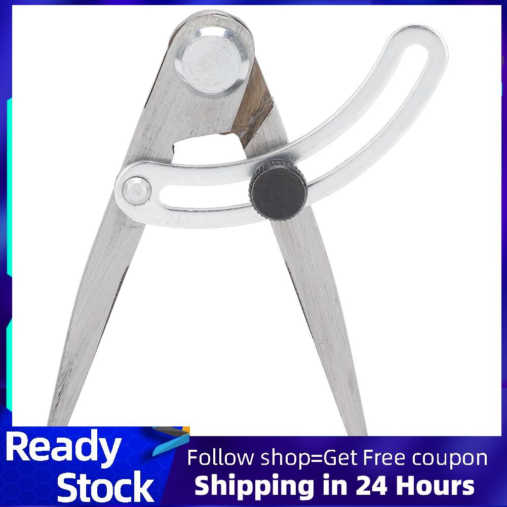 Stainless Steel Compass Leather Scribe Tool for Line