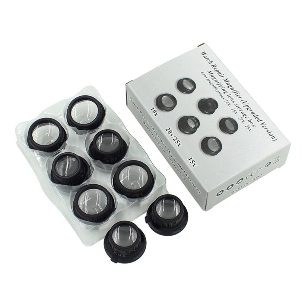 8X15X20X25X Telescope Magnifier Dual，2LED Head-Mounted Illuminating ...