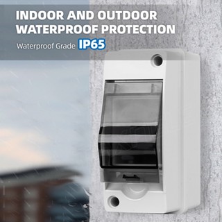 IP65 Waterproof Electrical Distribution Box 2 3 5 Ways MCB Switch PC ...