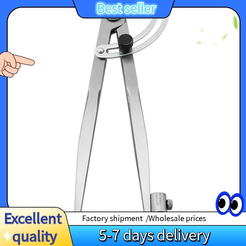 8 Inch Compass 200mm Precision Wing Divider Scribe Tool with Pencil ...