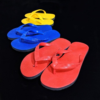 ♟COD DVX Kids & Adult Colored Plain Rubber Slippers Flip Flops Tsinelas ...