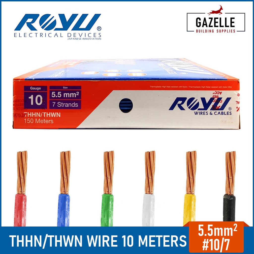 Royu Thhn Thwn Stranded Wire Gauge Mm Mm Mm Mm