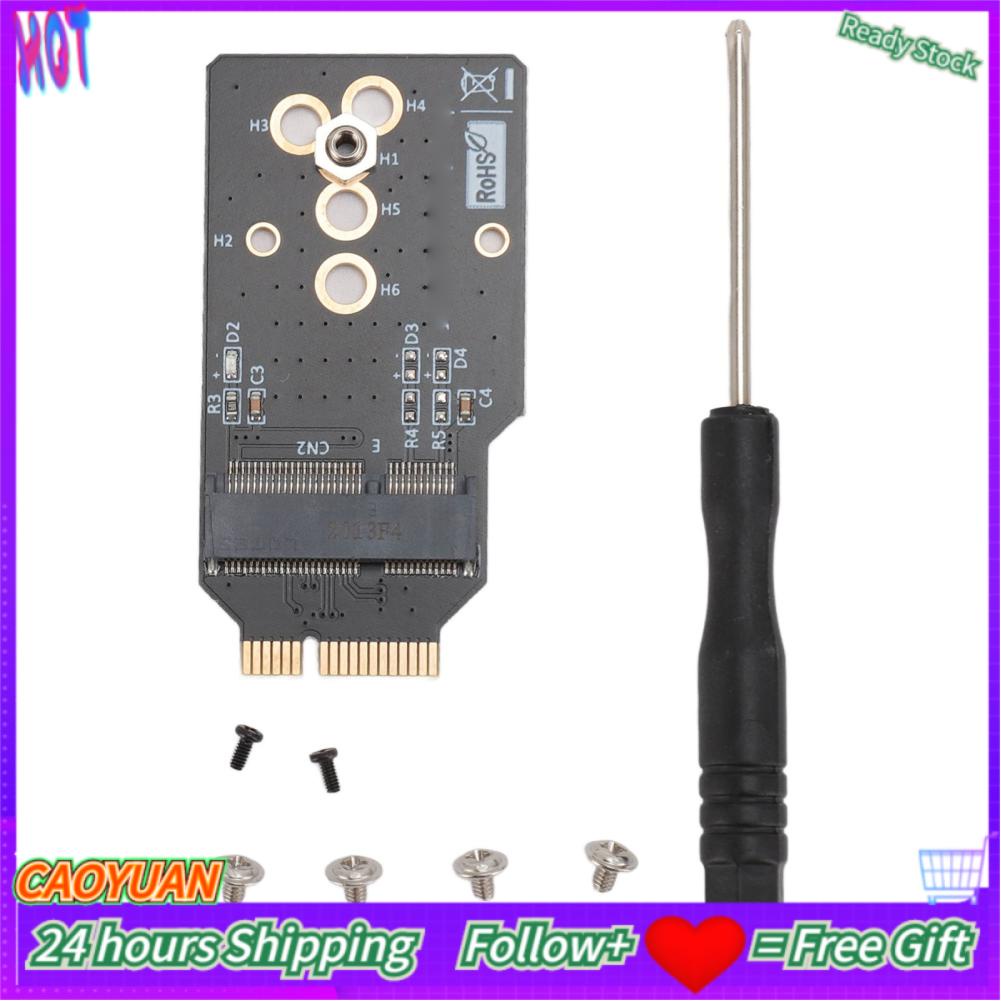 Caoyuanstore M.2 Key A/E to 12+6 Pin Adapter WIFI6 Module Interface