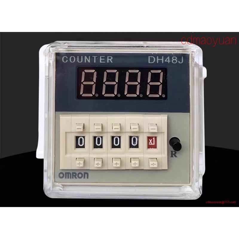 Omron DH48J11A8 (H7CN) Electronic Digital Display Preset Accumulated