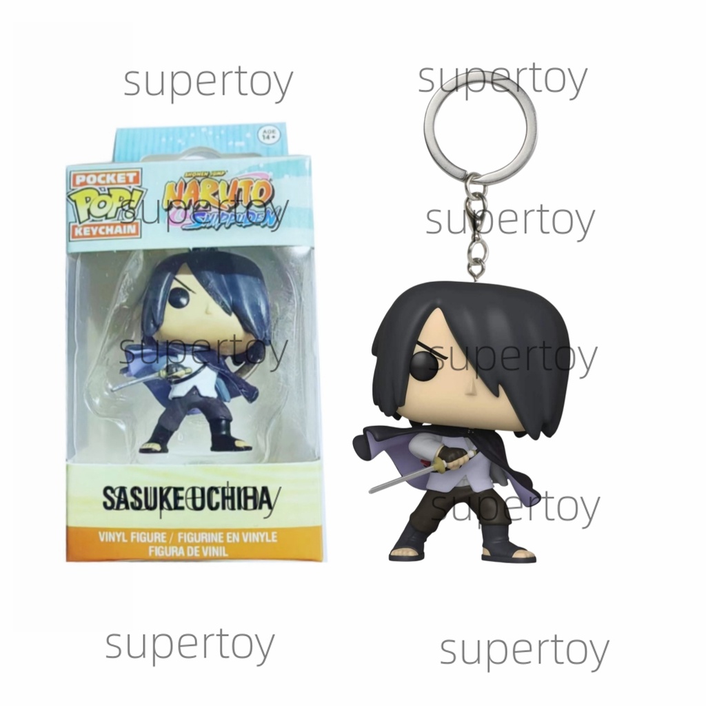 【12-hour Shipping】Funko Pop Keychain Naruto Kurama Sasuke Kakashi Itachi  Pain Minato Madara Jiraiya Collectible Action Figure Toy Anime Model Doll