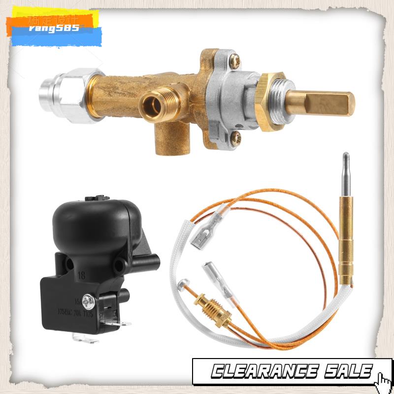 Gas Patio Heater Control Valve Thermocouple Sensor Dump Switch Knob Propane Lpg Fire Pit Control