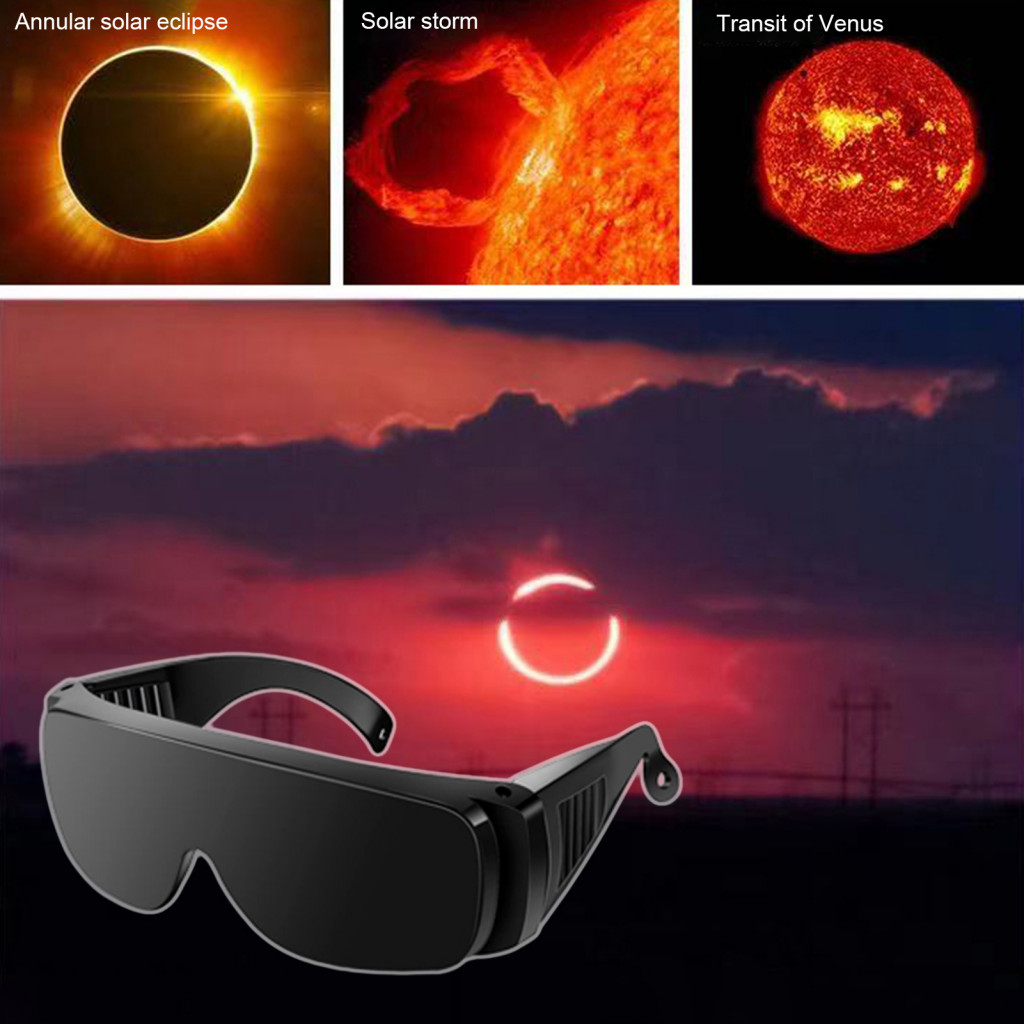 Solar Eclipse Viewing Glasses Certified Solar Eclipse Glasses Lightweight Safe Sunglasses For