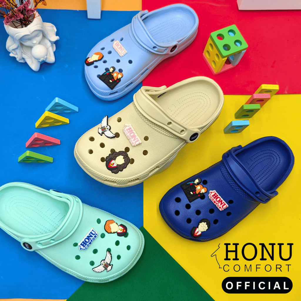 Magic Academy Potter Cartoon Crocs Sandals Clogs Slippers for Male ...