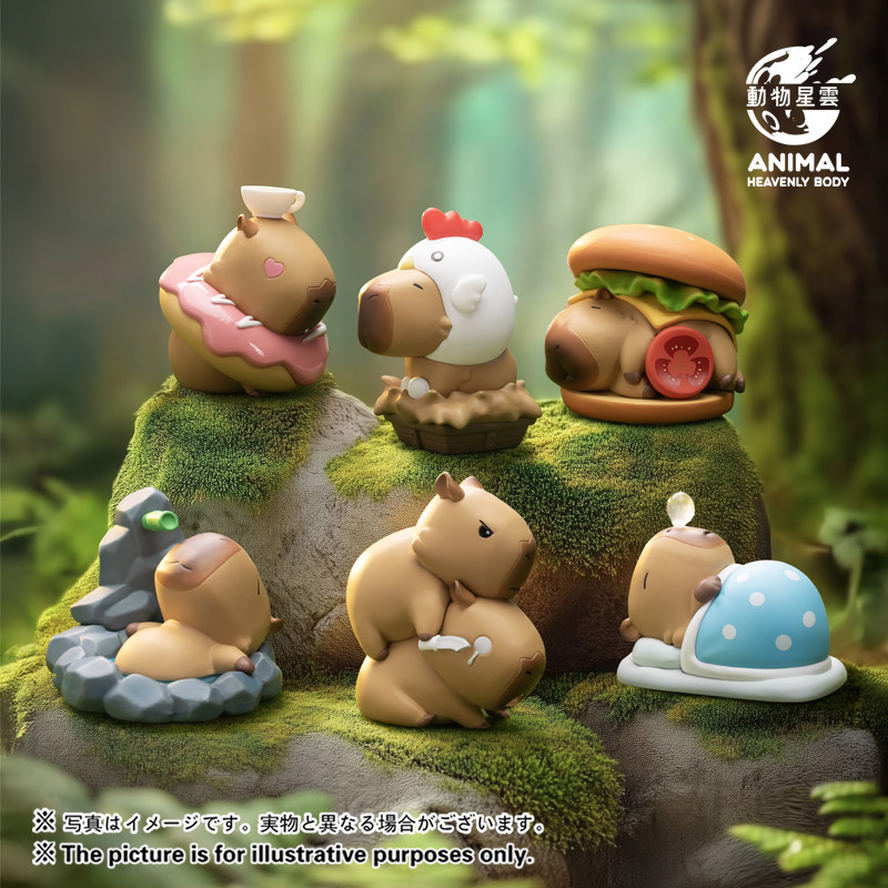 Authentic Capybara Capybara Capybara2Bullet Series Blind Box Figurine ...