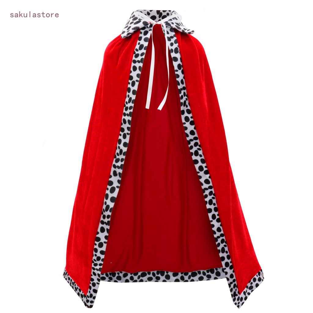 Halloween Costume Medieval Prince King Costume Cape Party Cosplay ...