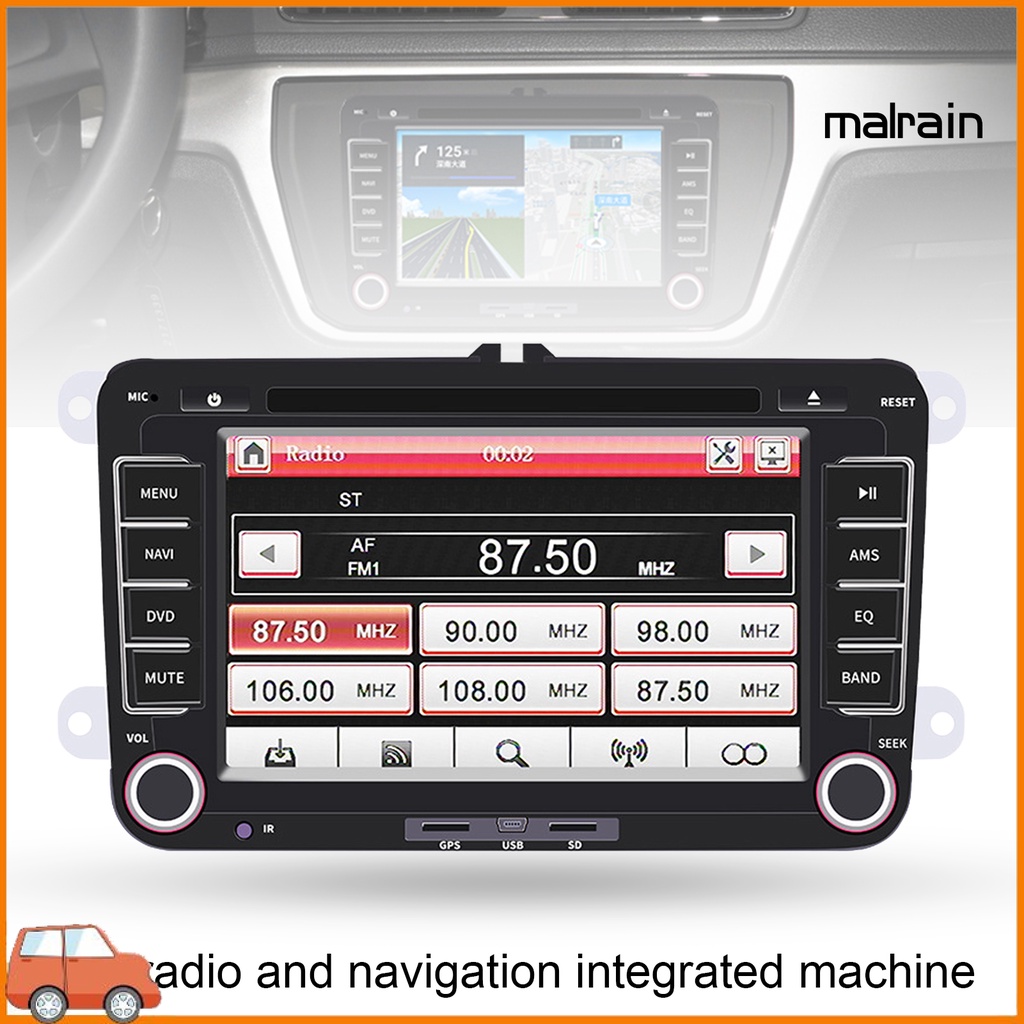 MAL H 7inch Car Multimedia Player GPS Navigation