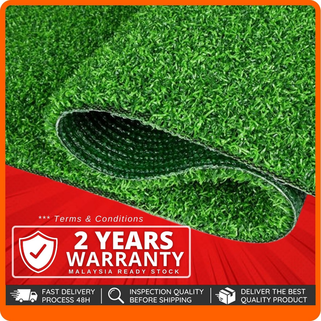 3Mx2M Premium Artificial Bermuda Grass Green 25MM Fake Lawn Turf Mat