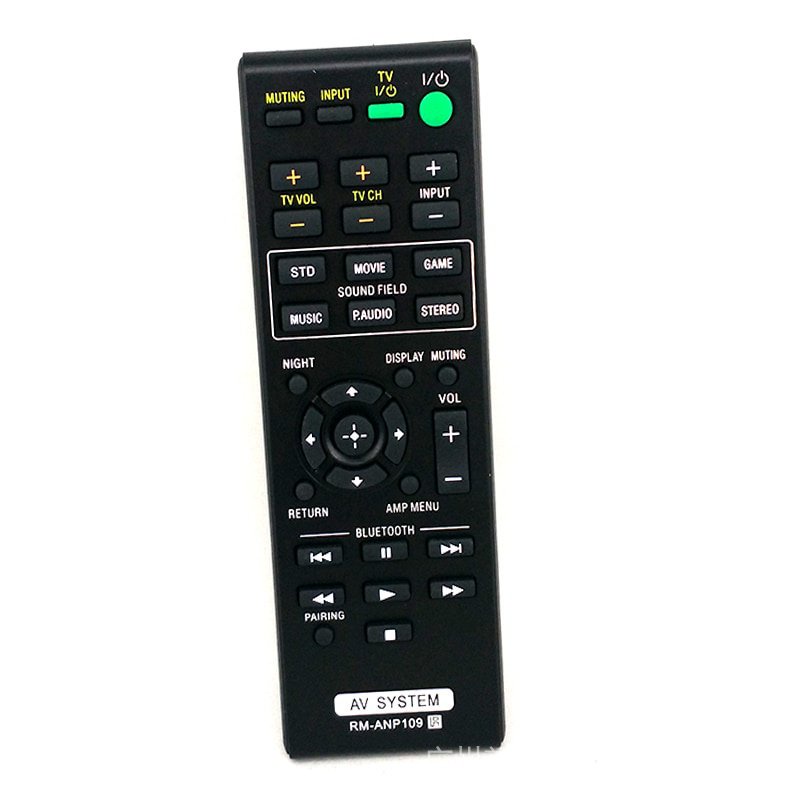 New Replacement Remote Control Rm Anp Rm Anp For Sony Av System Channel Surround Sound Bar