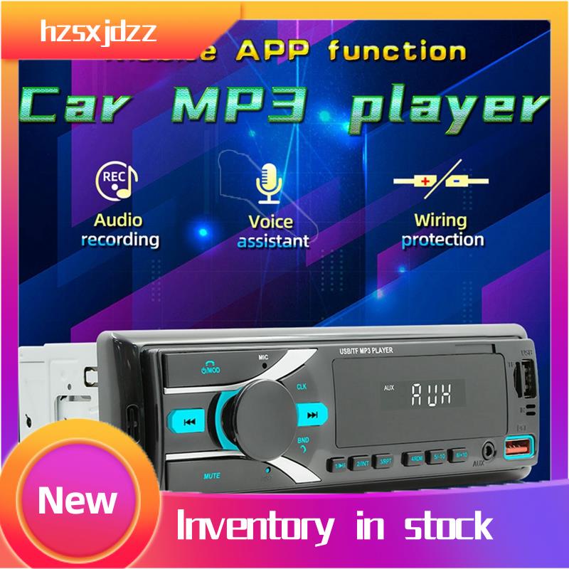 hzsxjdzz Car Stereo Bluetooth Single Din MP3 Player Auto Radio 1 Din