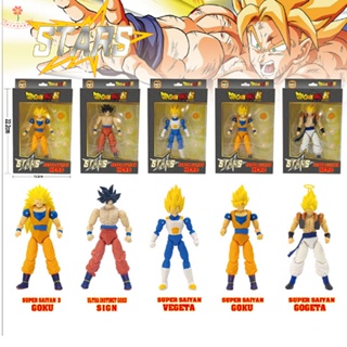  16cm Son Goku Super Saiyan Figure Anime Dragon Ball Goku DBZ  Action Figure Model Gifts Collectible Figurines for Kids : Toys & Games