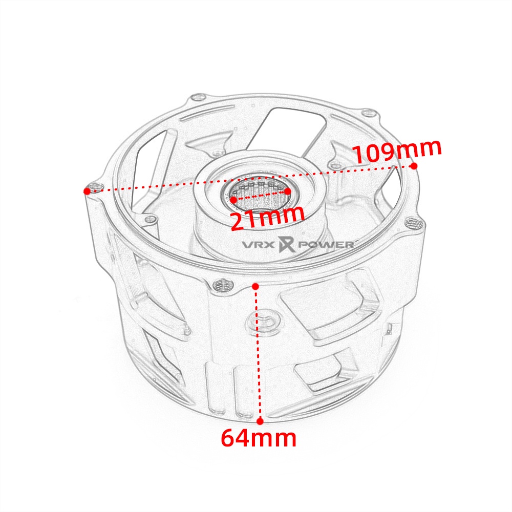 Front Wheel Hub Core For Vespa Sprint Primavera 150 2024 CNC Aluminum ...