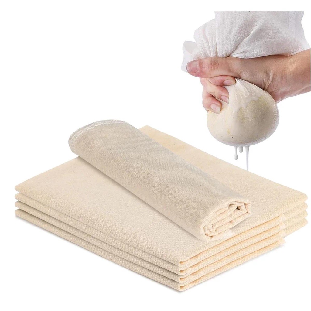 Reusable Cheese Cloth Straining Cheesecloth Fabric Filter Kitchen
