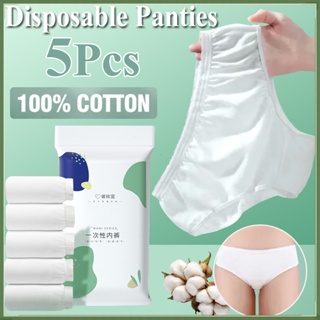100% Cotton Single Use Underwear for Women's Travel Beauty Hospital Ladies  Cotton Panties Two Layer Cotton Crotch - China Disposable Underwear and  Disposable Panties price