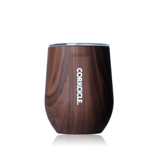 Corkcicle Classic Stemless Wine Tumbler in Walnut Wood