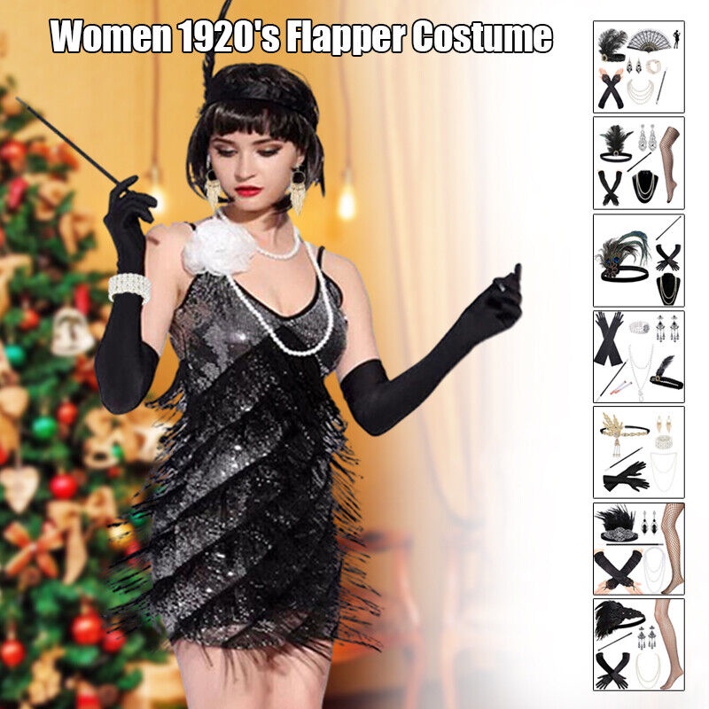 knee length dresses for ladies Dazzling Flapper Turquoise Costume NZ