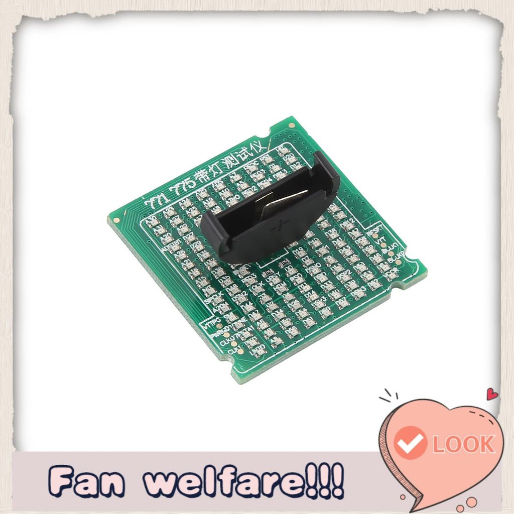 Desktop CPU 775 Socket Tester CPU Socket Analyzer Dummy Load Fake Load ...