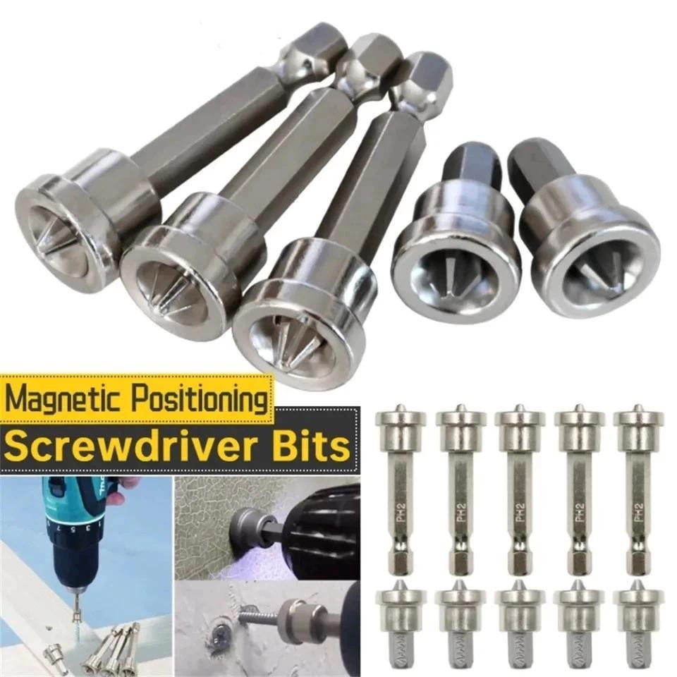 5PCS Positioning Screwdriver Bits Head 25/50mm Positioning Bit batch ...