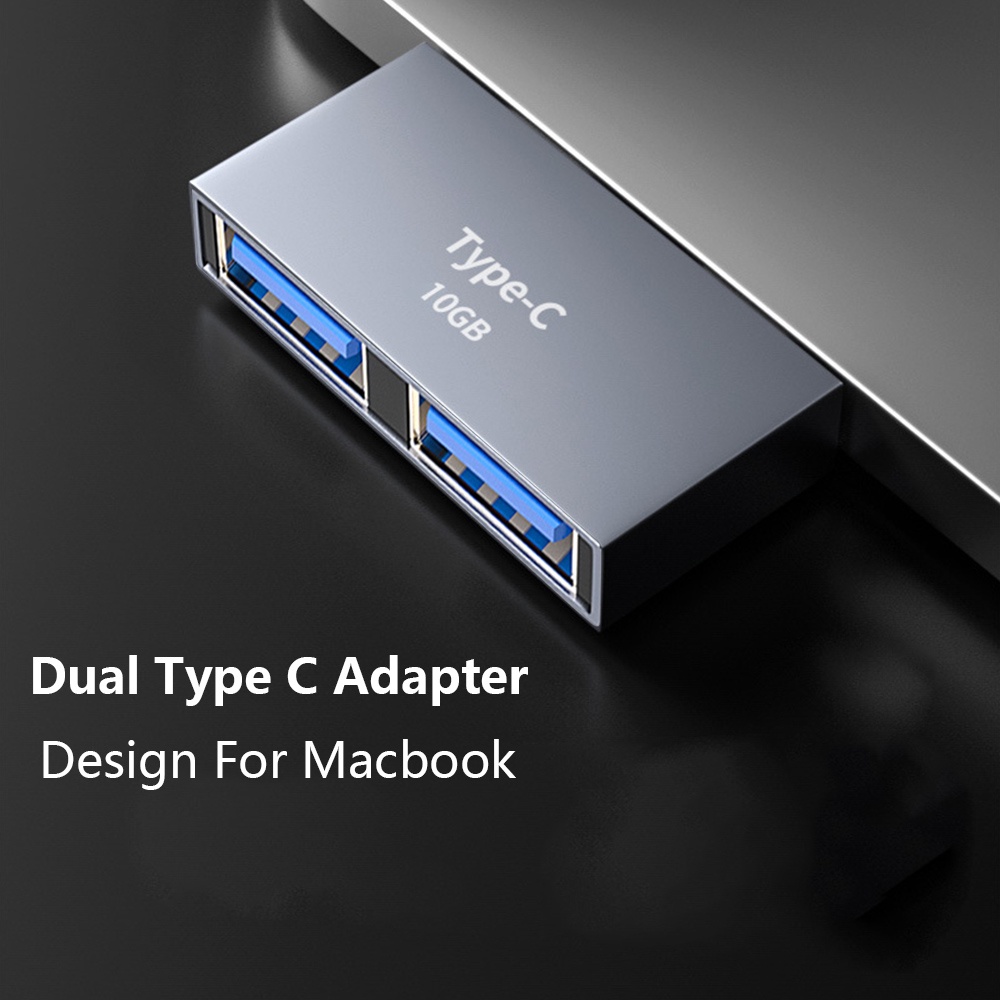 Dual Type C Usb C To Usb Adapter Docking Station Suitable For Macbook Pro M M Air Laptop