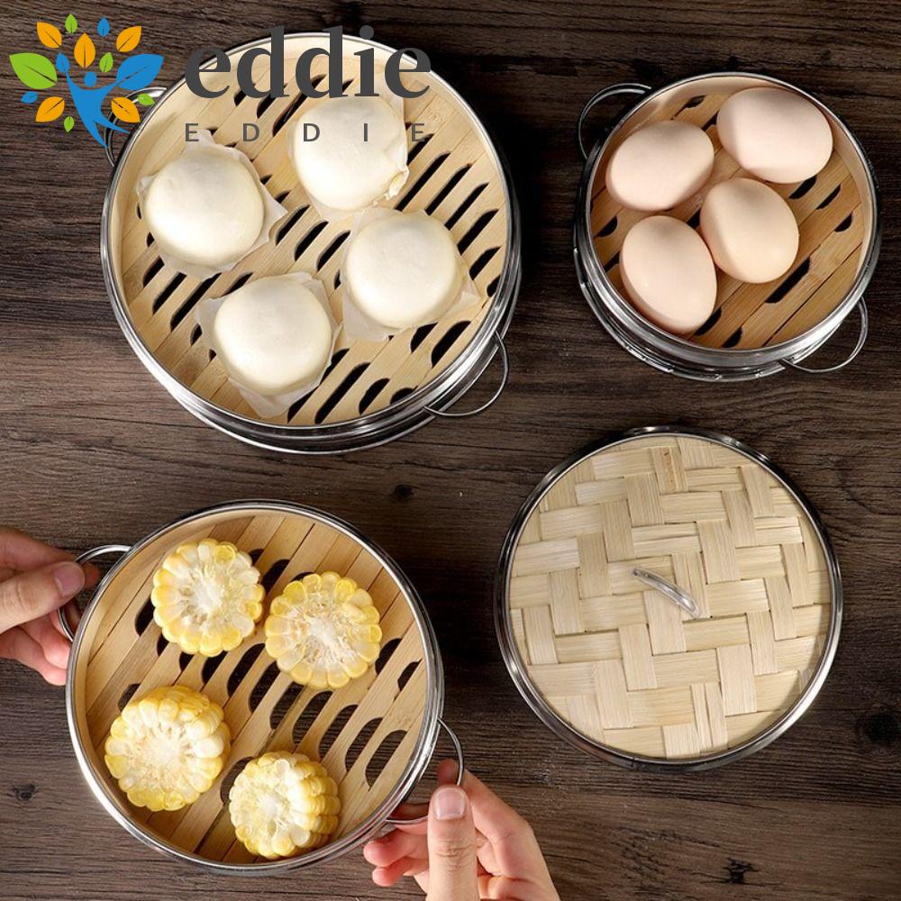 26EDIE Food Steamers Cage Round Multifunction Dumpling Dim Sum