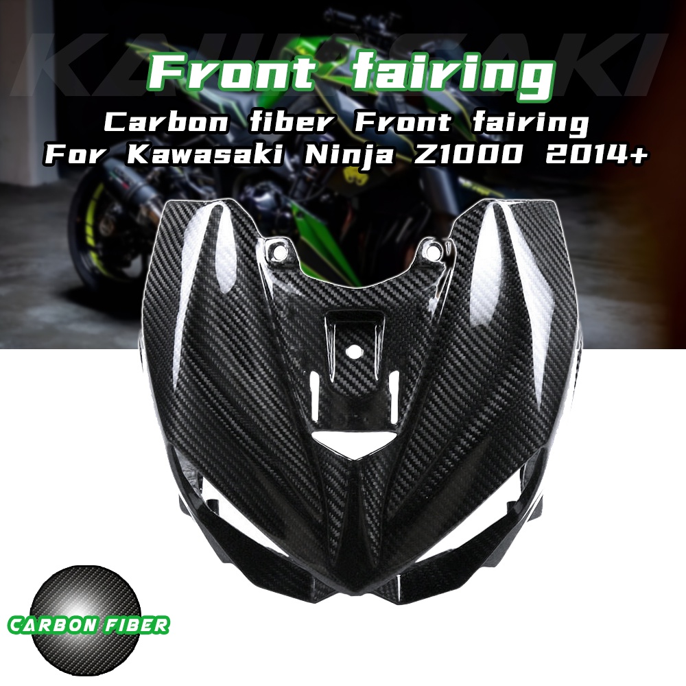 For Kawasaki Z1000 2014 2015 2016 2019 2022 2023 100 Full Dry Carbon
