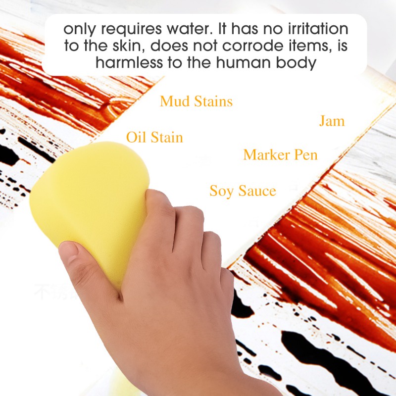 High Density Water-absorbing Sponge Block/ 8-Shaped Honeycomb Washing ...